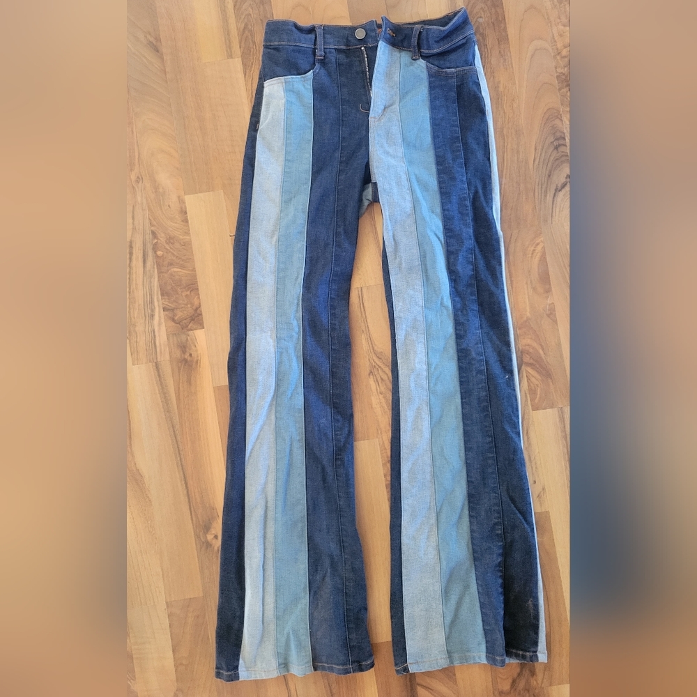 Scully multicolored panel Trousers never worn